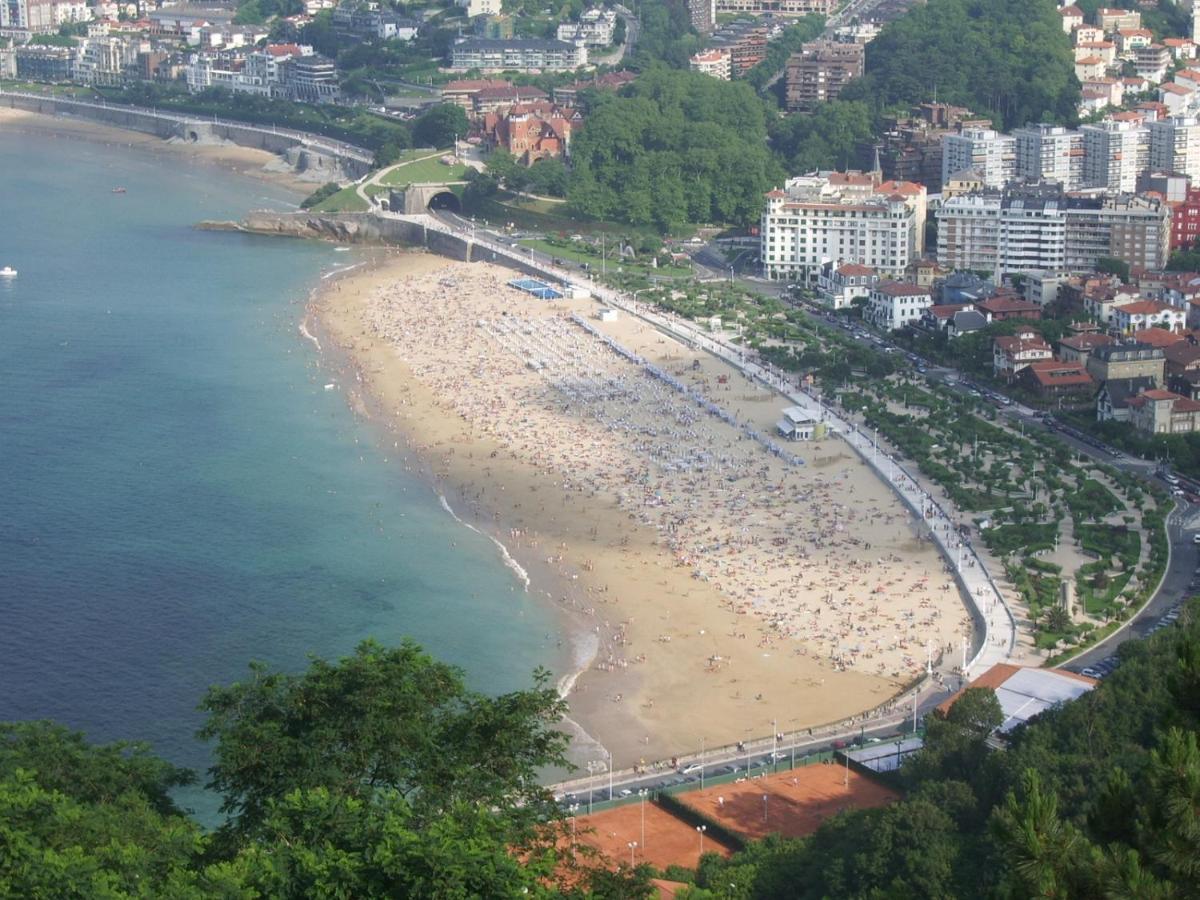 Beautiful Apartment Ondarreta Beach San Sebastian Luaran gambar